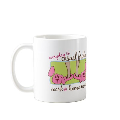Work at Home Mom Mug by traci_designs