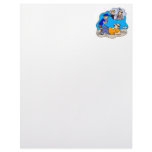 work baseball team customized letterhead