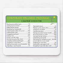 Work Calories mousepads