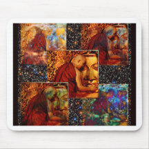 WORK ETERNAL WITH THE BUDDHA MOUSE PADS