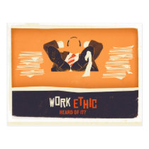 Work Ethic postcards