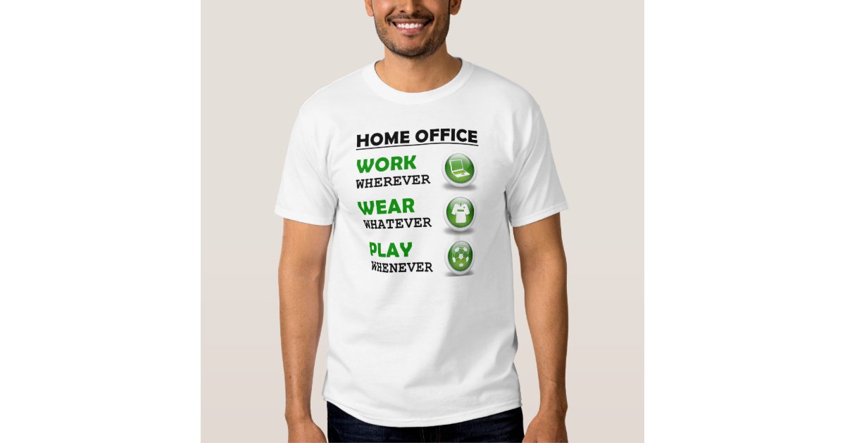 work from home t shirt