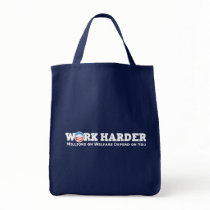 Work Harder bags by BoogieMonst Work Harder bags