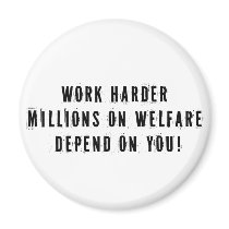 Work Harder magnets by sucessstore Work Harder magnets