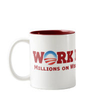 Work Harder Coffee Mugs