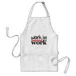 Work In A Workout At Work aprons