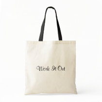 Work It Out Tote Bag