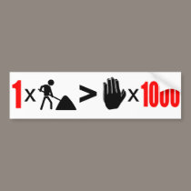 Work > Prayer Formula - Bumper Sticker bumper stickers