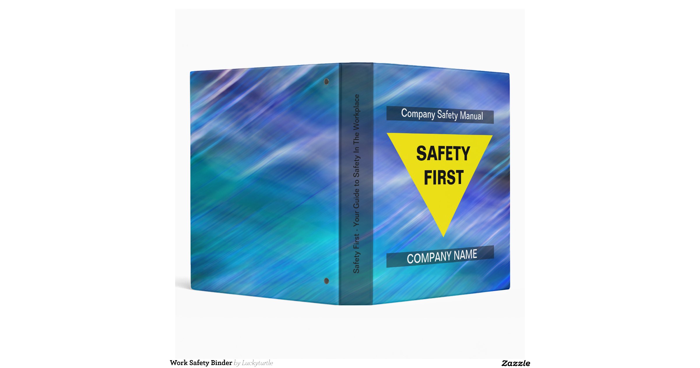 Work Safety Binder Zazzle