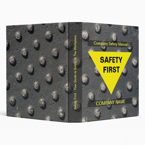 Work Safety Binder Zazzle