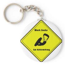 Work still sucks keychain