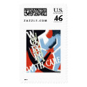 Work With Care 1936 WPA postage