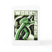 Work With Care 1937 WPA cards by lc_wpa Work With Care 1937 WPA cards