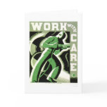 Work With Care 1937 WPA cards