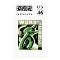 Work With Care 1937 WPA postage by lc_wpa Work With Care 1937 WPA postage