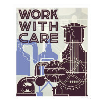 Work With Care 1937 WPA posters by lc_wpa Work With Care 1937 WPA posters