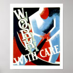 Work With Care Posters
