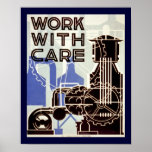 Work With Care Print