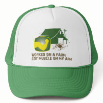 Worked on a Farm Trucker Hats