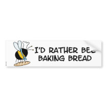 worker bee - baker bumper stickers