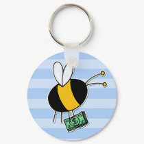 worker bee - banker keychains