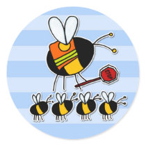 worker bee - crossing guard stickers by cfkaatje worker bee - crossing guard stickers