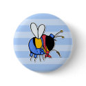worker bee - farmer buttons by cfkaatje worker bee - farmer buttons