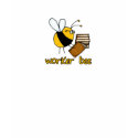 worker bee - librarian t-shirts