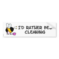 worker bee - maid bumper stickers