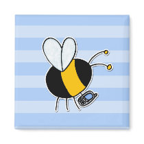 worker bee - phone sales magnets
