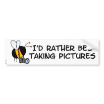 worker bee - photographer bumper stickers