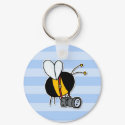 worker bee - photographer keychains