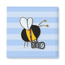 worker bee - photographer magnets
