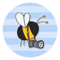 worker bee - photographer stickers