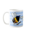 worker bee - police officer mugs