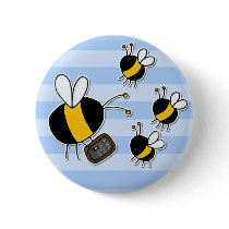 worker bee - teacher buttons by cfkaatje worker bee - teacher buttons