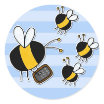 worker bee - teacher stickers