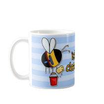worker bee - window cleaner mugs