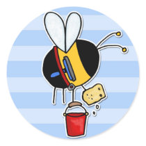 worker bee - window cleaner stickers by cfkaatje worker bee - window cleaner stickers