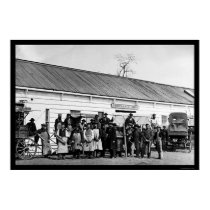 Workers in Front of the Ambulance Shop 1865 posters