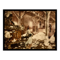 Workers Inside the Cotton Gin in Dahomey, MS 1898 posters by lc_vintagephotos Workers Inside the Cotton Gin in Dahomey, MS 1898 posters