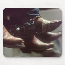 Workin' Boots mousepads