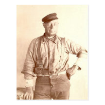 Workin man postcards