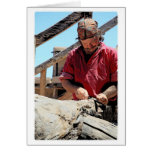 Working at Bent's Old Fort Greeting Cards