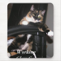 Working Class Cat mousepads
