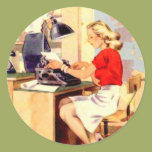 Working Girl Stickers