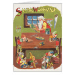 Working in Santas Workshop Card