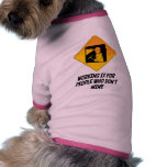 Working Is For People Who Don't Mine Doggie Tee