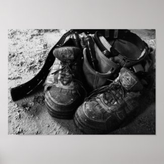 Working Man's Shoes print