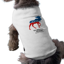 WORKING MOMS FOR PALIN pet clothing